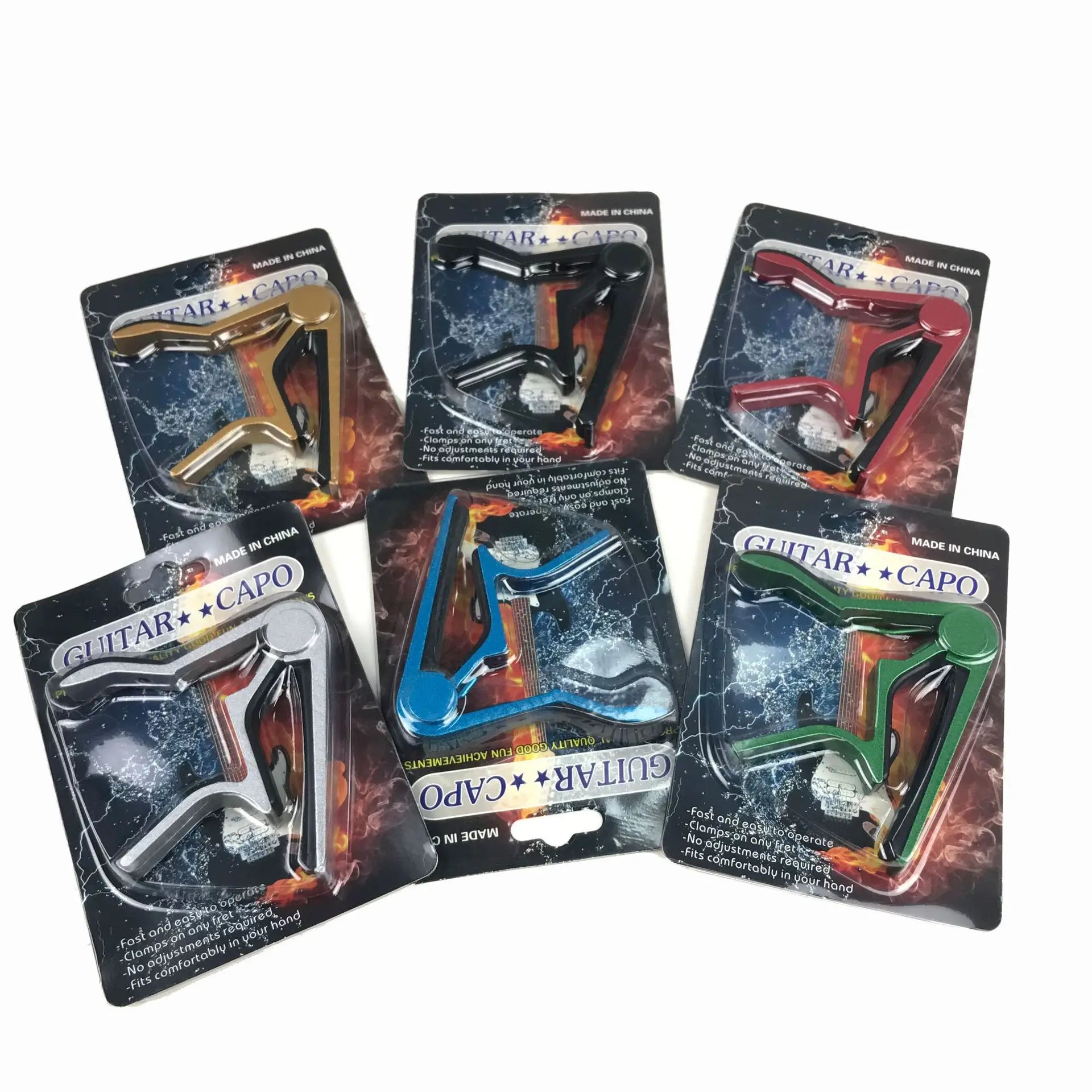 Aluminum Alloy Guitar Capo for Acoustic Classic Electric Guitar Tuning Clamp Guitar Accessories