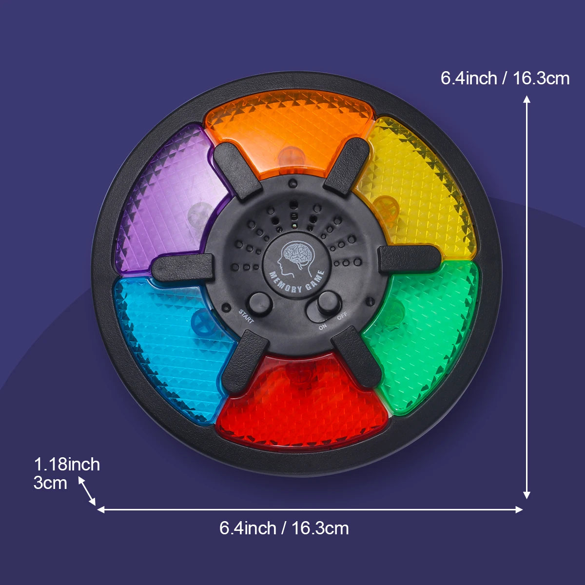 Creative and Interactive Electronic Memory Game Toy with Light and Sound Puzzle