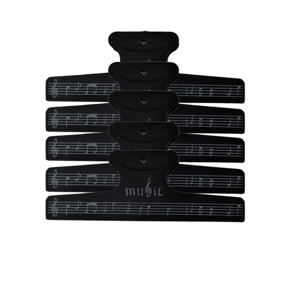 Music Book Clip for Sheet Music β Sturdy & Portable Music Page Holder Clip for Piano, Guitar, Violin & More Instruments.