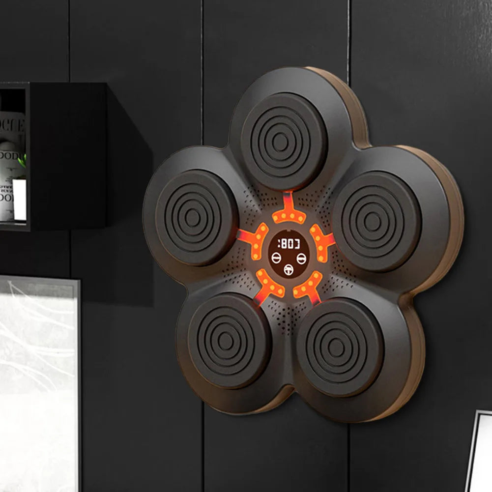 Smart Music Boxing Training Machine β Bluetooth-Compatible with Multi-Light Modes for Agility & Reaction 2-5 Light Mode