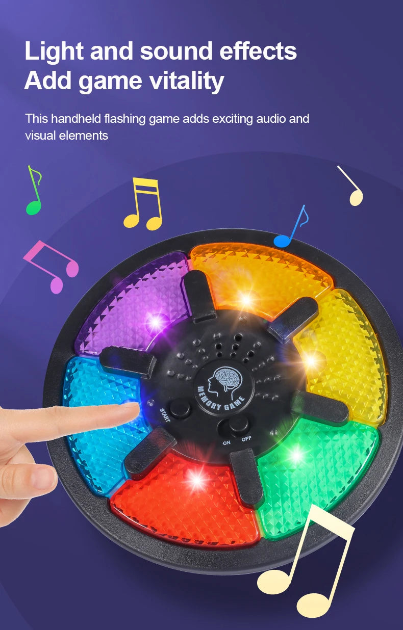 Creative and Interactive Electronic Memory Game Toy with Light and Sound Puzzle