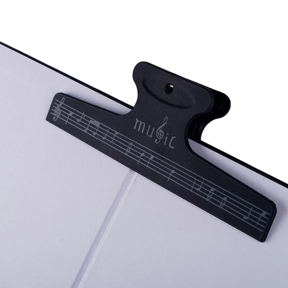 Music Book Clip for Sheet Music β Sturdy & Portable Music Page Holder Clip for Piano, Guitar, Violin & More Instruments.