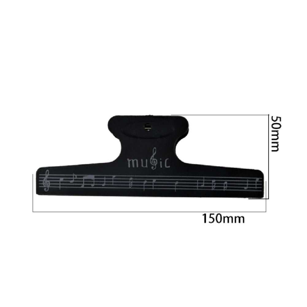 Music Book Clip for Sheet Music β Sturdy & Portable Music Page Holder Clip for Piano, Guitar, Violin & More Instruments.