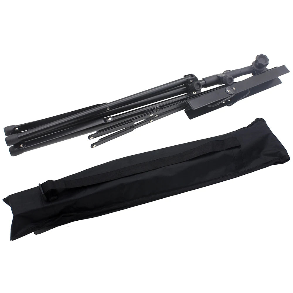 Adjustable Portable Stainless Foldable Music Sheet Tripod Stan