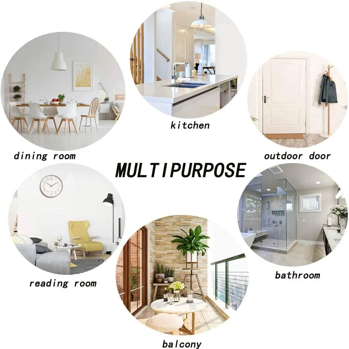 Round Carpet Rug for Living Room Bedroom Sofa Foot Pad Decor Non-slip Floor Mat Gift