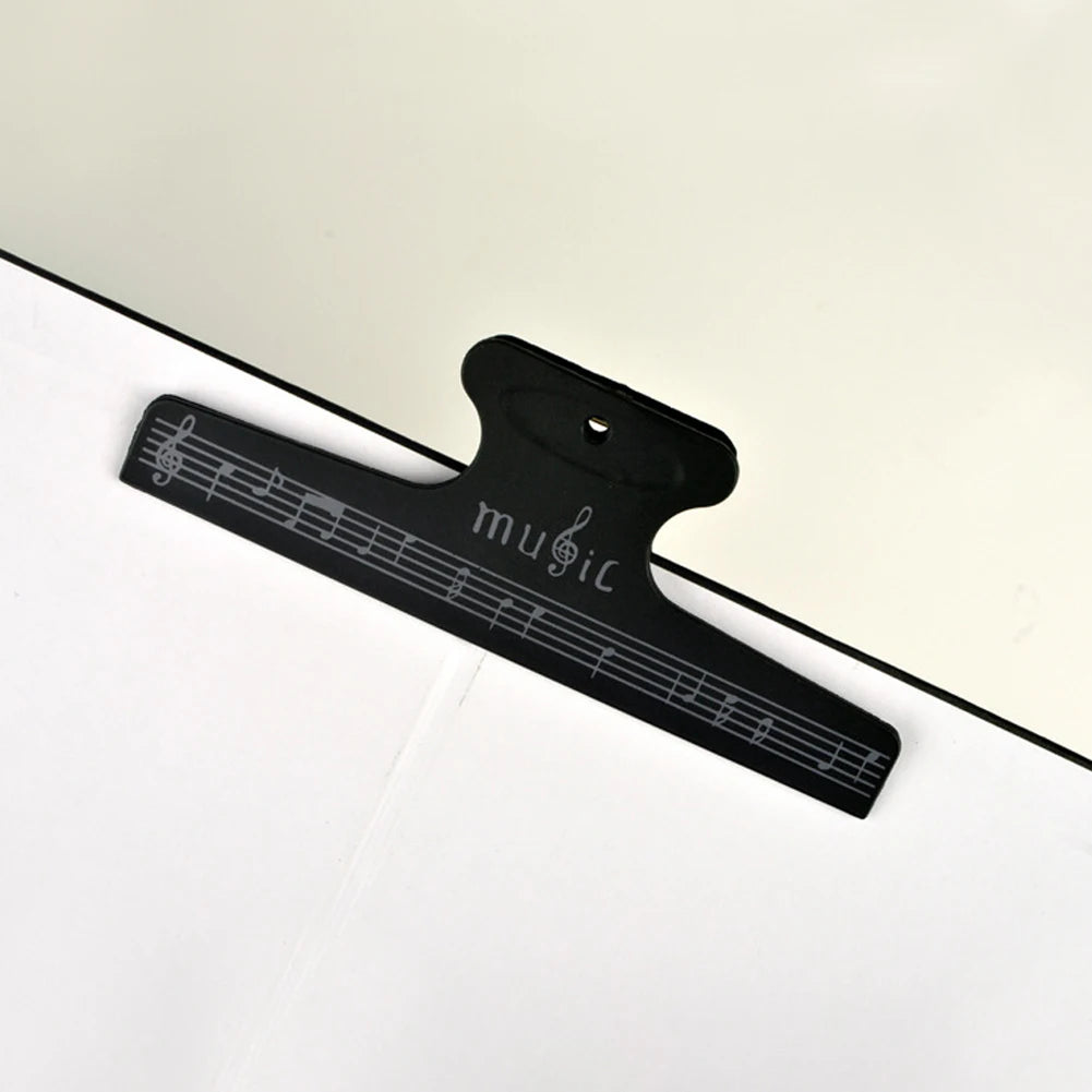 Music Book Clip for Sheet Music – Sturdy & Portable Music Page Holder Clip for Piano, Guitar, Violin & More Instruments.